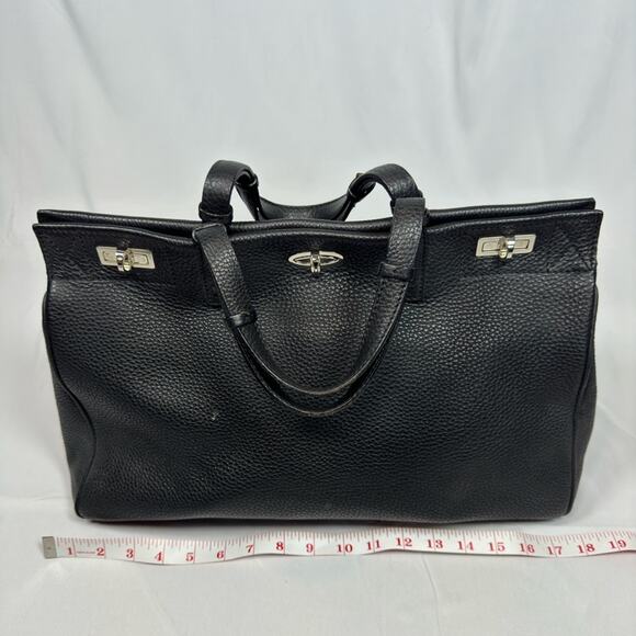 VBH Vault First Edition 153/300 Black Pebble Leather Made In Italy Handbag - Picture 11 of 15